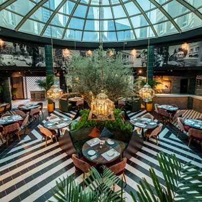 Cafe Beirut interiors