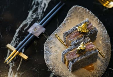 Sandwich au bœuf wagyu au Clay Dubai