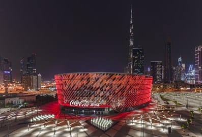 coca cola arena exterior