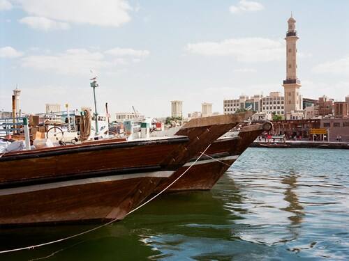 Dubai's historical trading site, Deira Creekside's wharfs are still active today