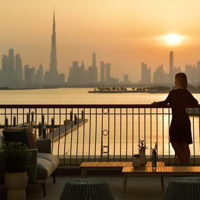 Dubai Creek Harbour skyline