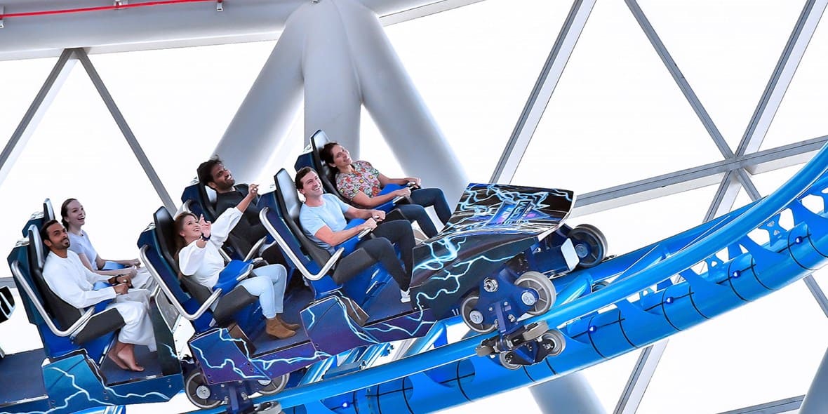The Storm Coaster Dubai Hills Mall