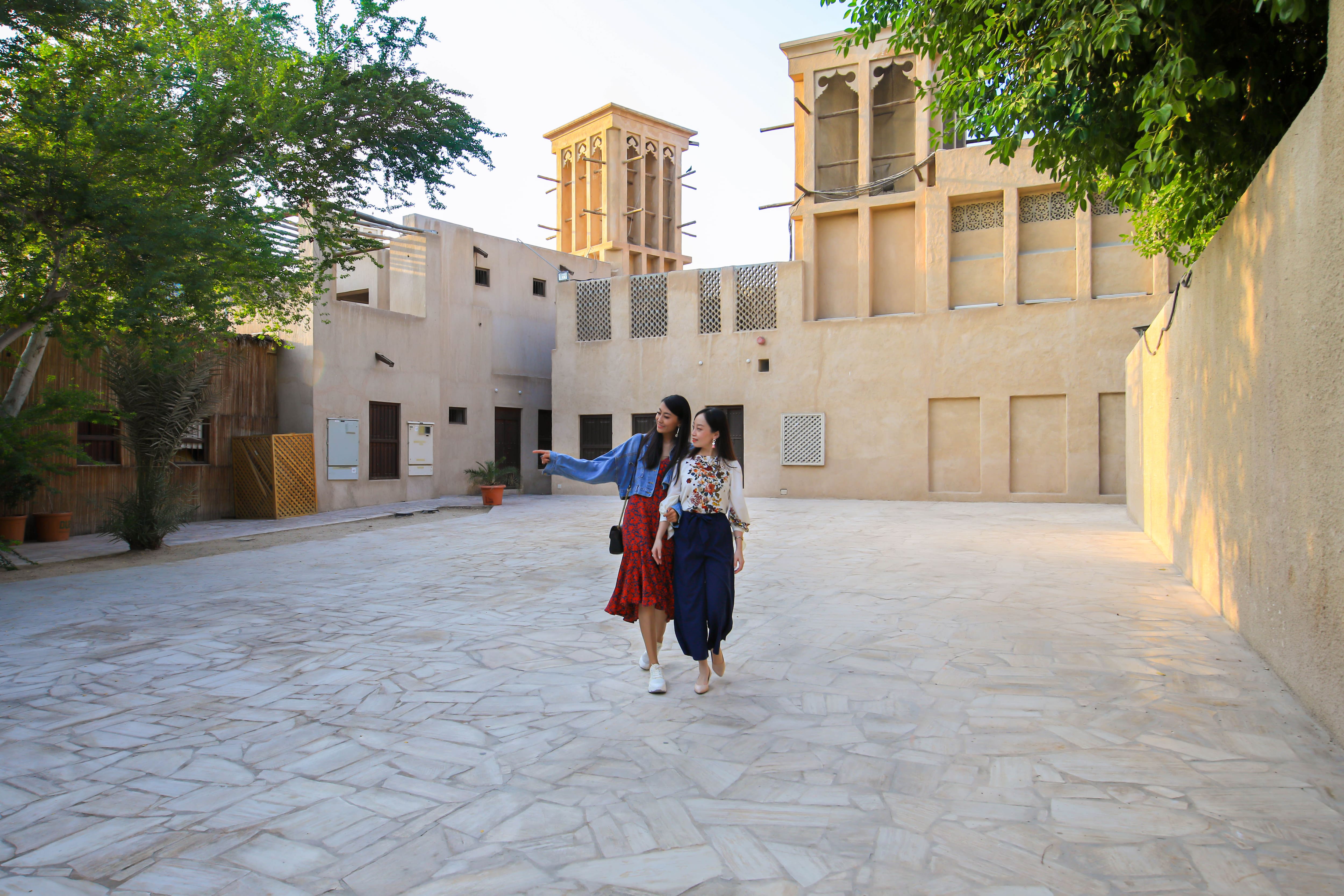 منطقة دبي التاريخية زيارة دبي