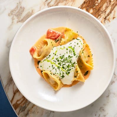 duo gastrobar pasta dish