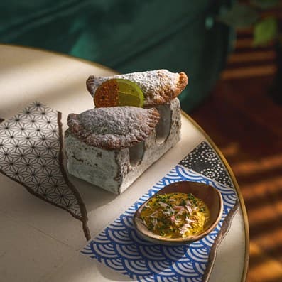 JATO Dubai Peruvian restaurant lounge empanadas