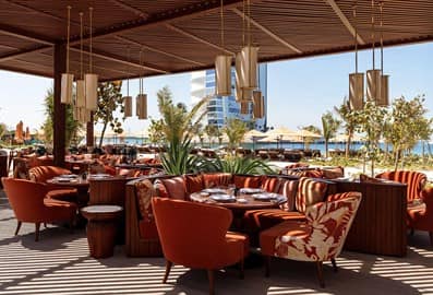 kinugawa jumeirah marsa al arab restaurant outiside