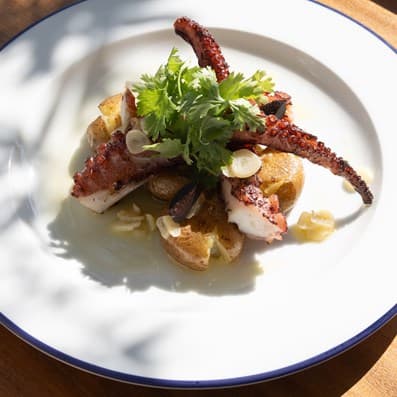 lana lusa octopus dish