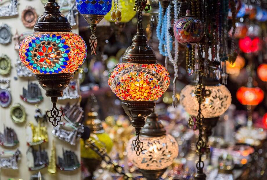 Meena Bazaar in Bur Dubai is full of goods from South Asia.