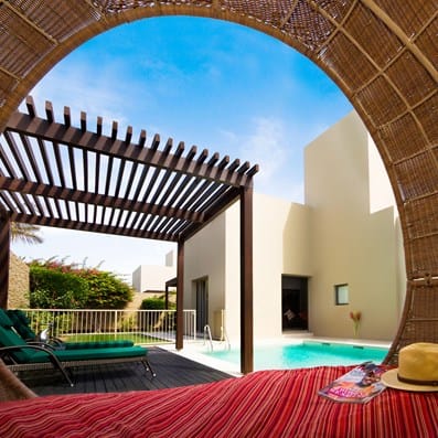 Interior of Meliá Desert Palm Dubai