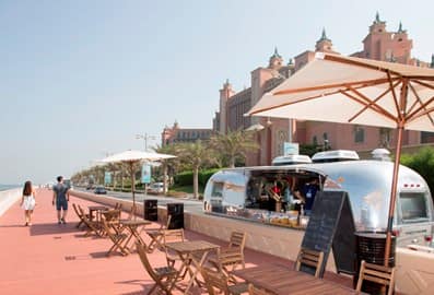 Palm Jumeirah Boardwalk in Dubai