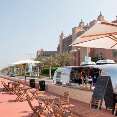 Palm Jumeirah Boardwalk in Dubai