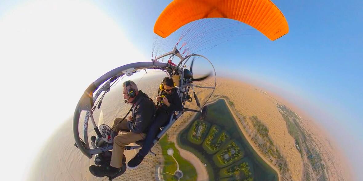 Paramotor Desert Adventure Dubai