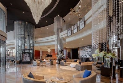 Paramount Hotel Dubai's lobby