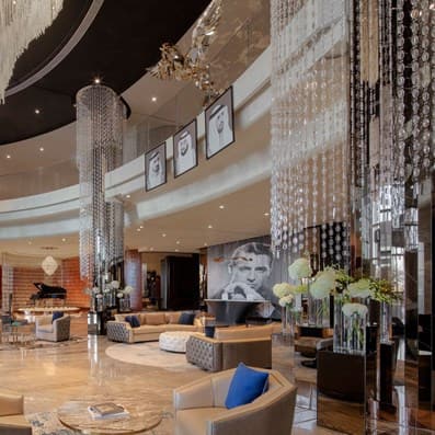 Paramount Hotel Dubai's lobby