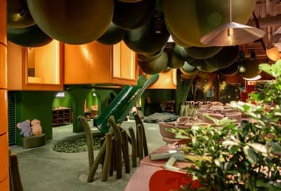 ribambelle slide restaurant bluewaters island dubai 1