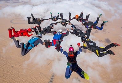 skydive dubai desert