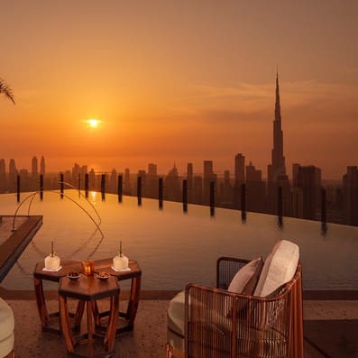 sls dubai hotel privilege pool