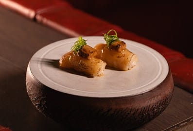 sushi dish at sushiyaki restaurant dubai