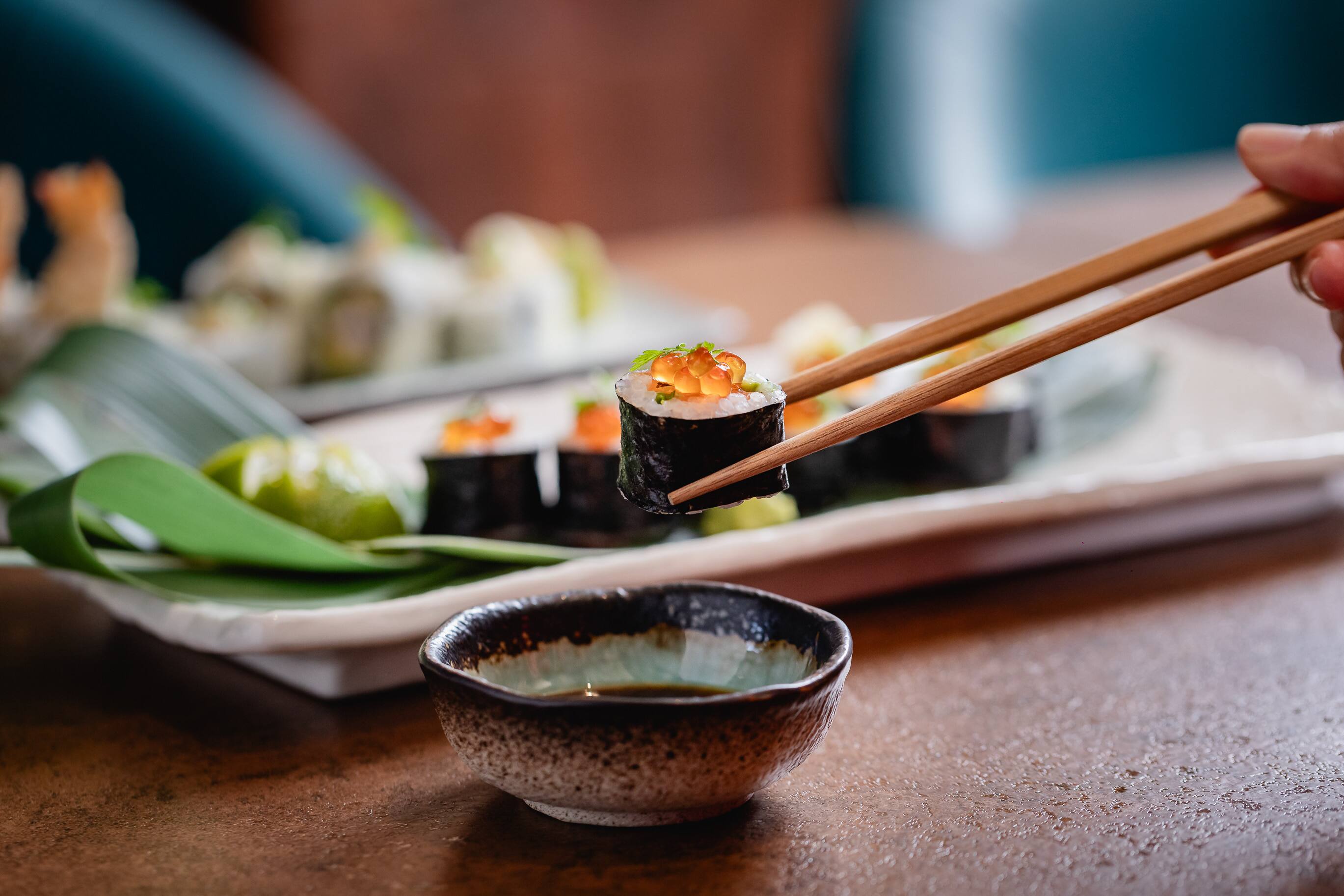 Sushi at The Observatory