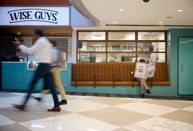 Wise Guys sandwich shop, DIFC, Dubai