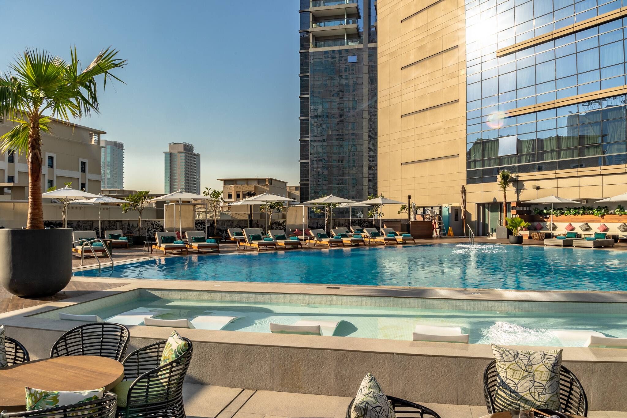 zabeel house the greens by Jumeirah pool