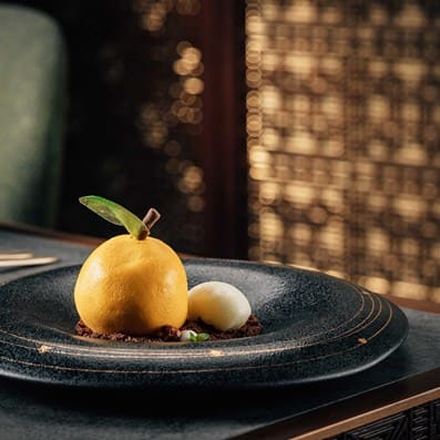 الحلويات في مطعم "هانو"