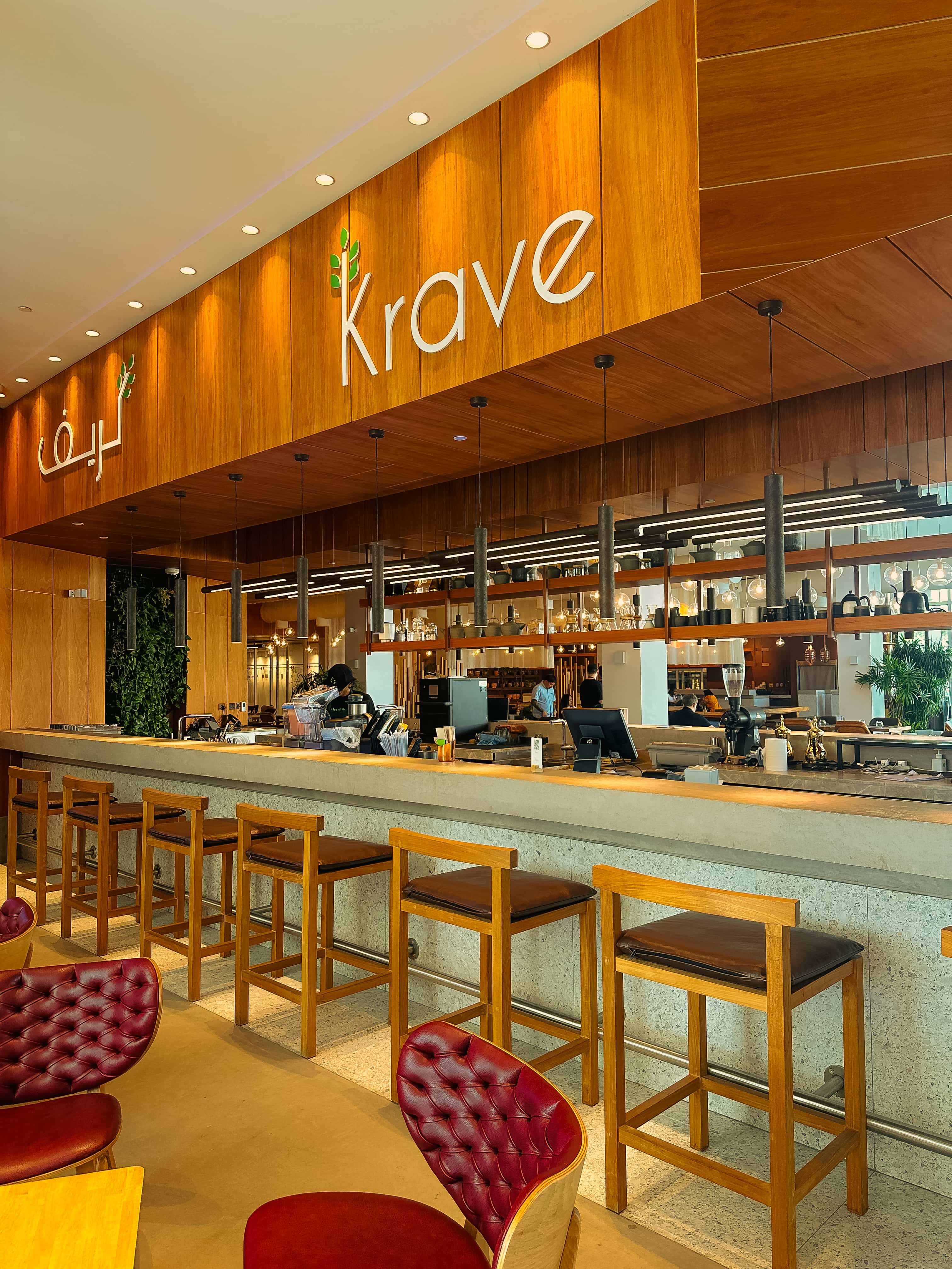 Krave interior supplied