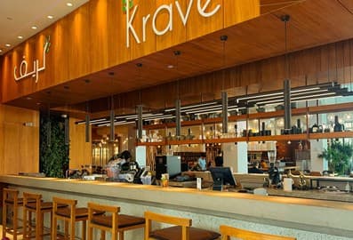 Krave interior supplied