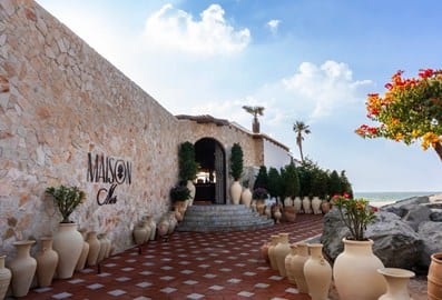 Entrance of Maison Mer