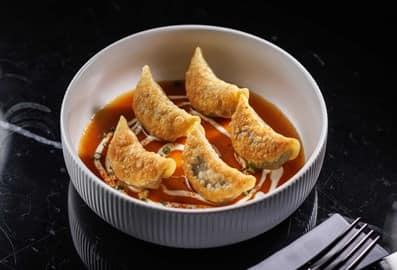 Gyoza at Narnia Dubai
