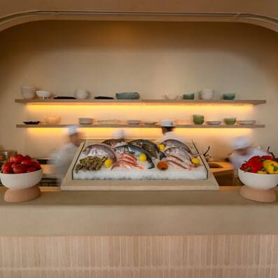 Son of a fish display