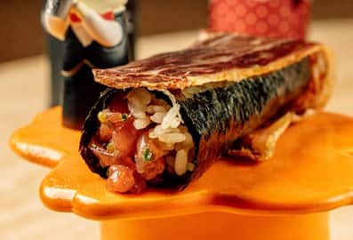 A handroll at Yubi