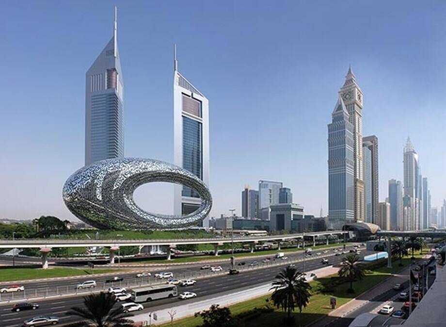 迪拜国际金融中心未来博物馆