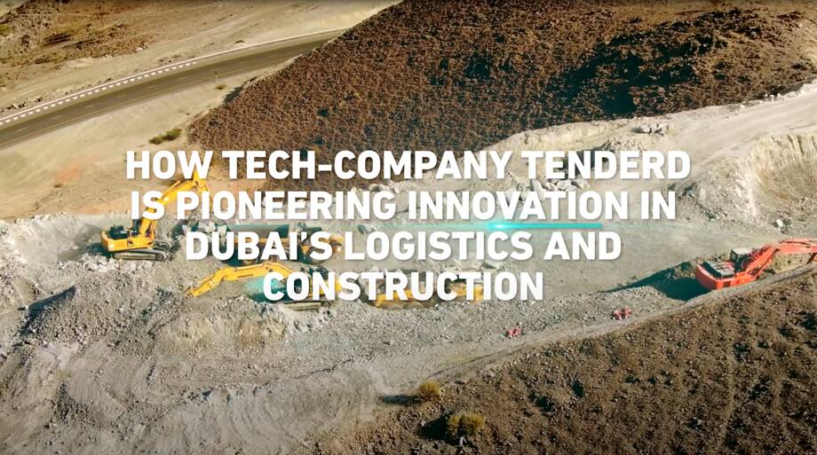 Das Tech-Unternehmen Tendered agiert als Innovationsvorreiter in Dubais Logistik- und Bausektor.