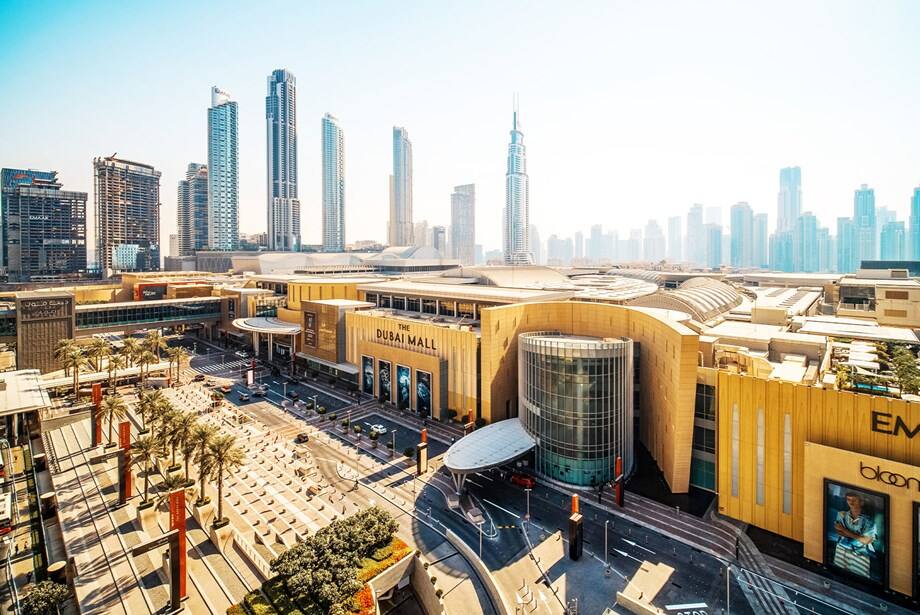 Dubai Mall, Exterior