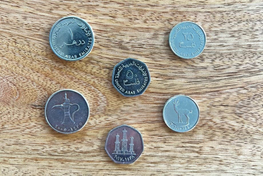 Förenade Arabemiratens mynt, fils