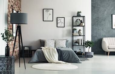 Modern bedroom furniture from Homebox stores