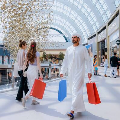 Indenfor i Dubai Mall | Indkøbscenter i Dubai Visit Dubai