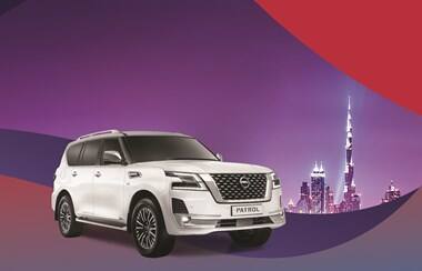 Nissan Patrol 2022 and Burj Khalifa