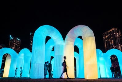 Sky Castle open air art installation