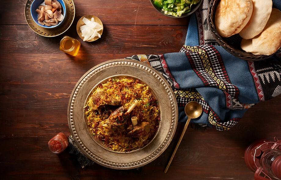 Rice-based Arabic dish Machboos
