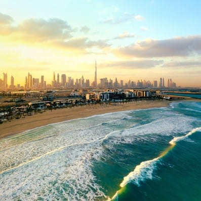 Dubai city landscape