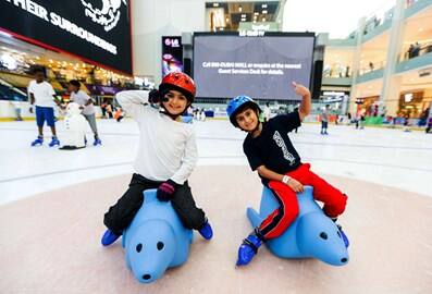 DJs on Dubai Ice Rink