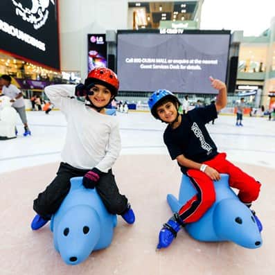 DJs on Dubai Ice Rink