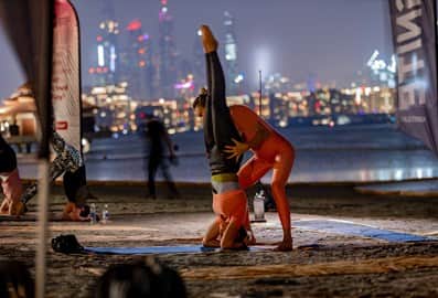 Ignite Pink Is Punk Moonlit Yoga