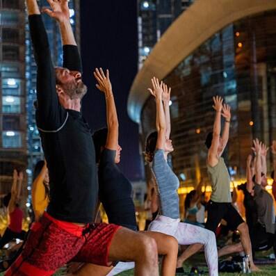 Dubai Opera Yoga