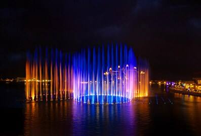 The Palm Fountain in Dubai