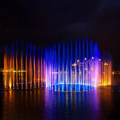 The Palm Fountain in Dubai