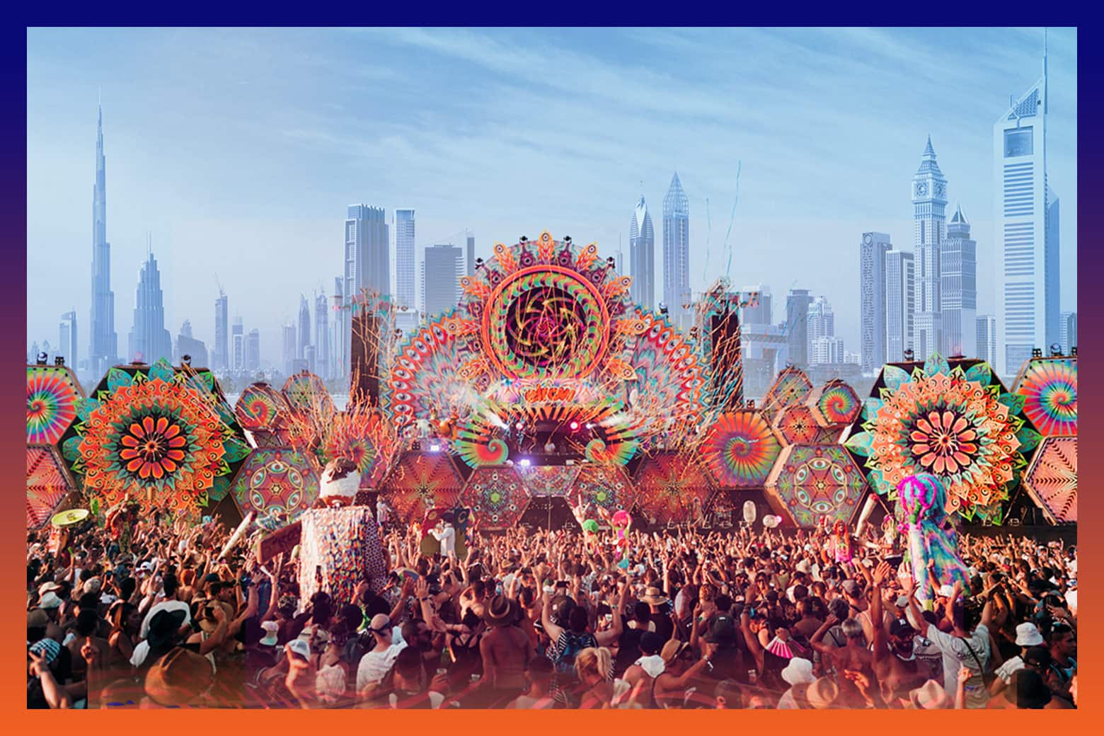 elrow XXL musical fiesta Dubai