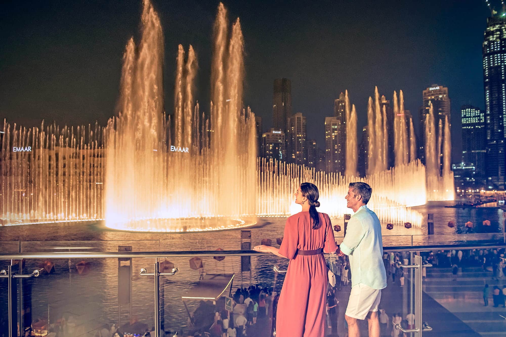 Fountain view Dubai Mall
